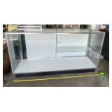Glass Showcase with Glass Shelves 70"x20"x38"