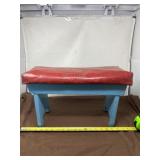 Wood with Cushion Stool