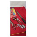 Scissors, Wire Cutters, Bar Clamp Ends and More