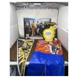 Rusty Wallace Banner and Collectibles, Coca-Cola