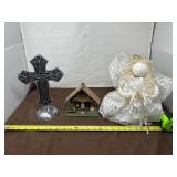 Metal Cross with Angel and More