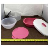 Tupperware Containers with Lids.