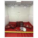 Motorcycle Mirror , Tail Lights and Reflectors.