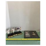 Mark McGwire Clock and Baseball Card Plaque with