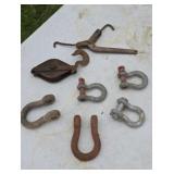 Clevis's Small Chain Boomer Pulley