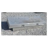 60 ' Aluminum Truck Tool Box Dented on One Side
