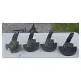 John Deere Bean Feed Cups with Meters