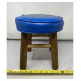 Vintage Continental Seat Stool 10 inches Tall