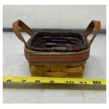 Longaberger 1999 Basket with Plastic Liner