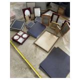 Tote with Lid Full of Picture Frames
