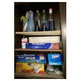 Ziplocks, Aluminum Foil, Dawn Dish Soap and