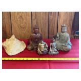 Resin and Wood Buddha
