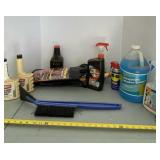 Windshield Fluid, Dog Spray, WD40, and More