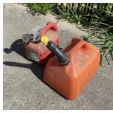 1 and 2.5 Gallon Gas Jugs