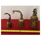 Brass Coating Over Iron Harmony (cow) Bells