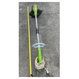 Green Works Electric Weedeater with Extra Line