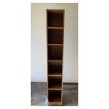 Wood Storage Cabinet 12" x 12" x 72"