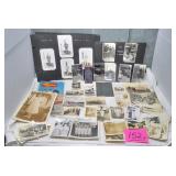1940's Metal letter press printing block and W