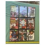 Playstation 2 Games, Guitar Hero, Grand Theft
