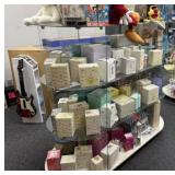 Glass Rounded Standing Display Shelf ONLY