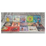 Old Vinyl Records Mother Goose, Looney Tunes, &