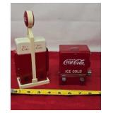 Coca-Cola Salt and Pepper Shakers & Toothpick