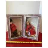 Korea and Canadian Mountie Dolls.