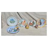 Walt Disney Plates and Glasses