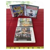 Nintendo DS Games Including Monopoly and Diego