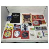 Wii and Playstation Games with Booklets and