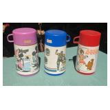 Lunch Pail Thermoses Mickey Mouse GI Joe Annie