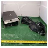 Nike Jordan Youth Black Shoes Size 4