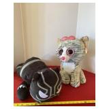 Kiki Stuffed Beanie and Marcel Black Panther