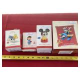 Disney Hallmark Keepsake Ornaments in Original Box