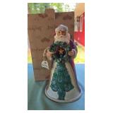 Jim Shore Heartwood Creek Santa with Box