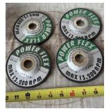 4 piece 4 1/2ï¿½ grinding wheels
