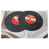 Lot of 2 brand new 14ï¿½ cutting wheels