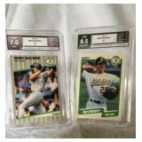 Mark McQwire 1989 Fleer C3 Grading 7 1990