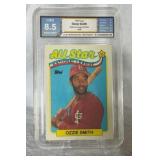 1989 Topps Ozzie Smith All Star Card C3 grading