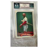 1989 Topps Ozzie Smith C3 Grading 8.5