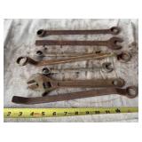 Craftsman Adjustable Wrench and miscellaneous