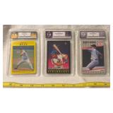 3 Card C3 Graded Lot
