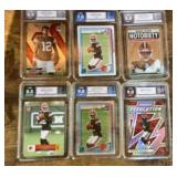 Lot of 6 Shedeur Sanders Graded cards