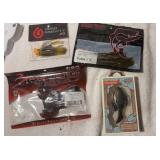 Brand New 4 Piece Lot - Bass Fishing Tackle