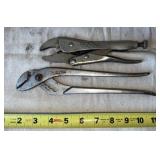 Channel Pliers and vise grip