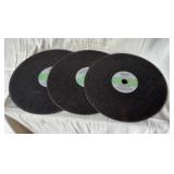 Lot of 3 Brand new 14ï¿½ cutting wheels