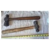 Pair of Ball Peen Hammers