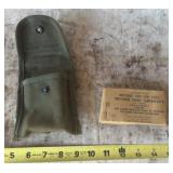 Early Vietnam Era First Aid Pouch with Sealed