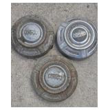 Antique Ford hubcaps 3
