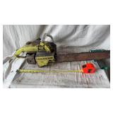 Vintage Poulan chain saw- parts